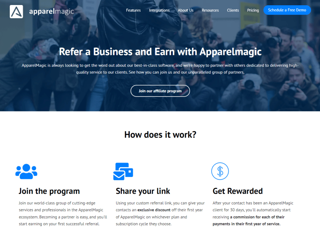 Apparelmagic affiliate program