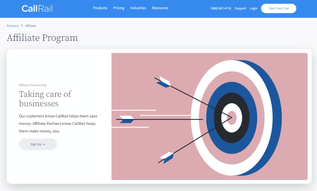 CallRail affiliate program