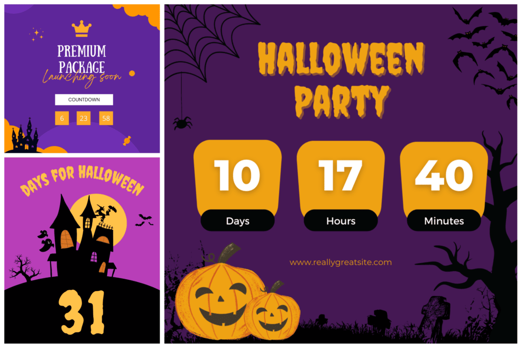 Canva Halloween templates