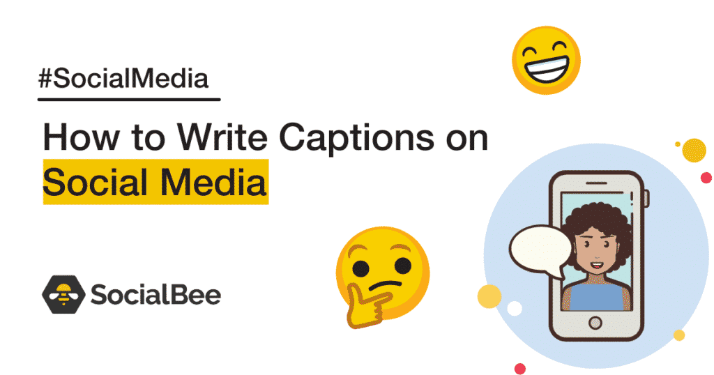 social media caption