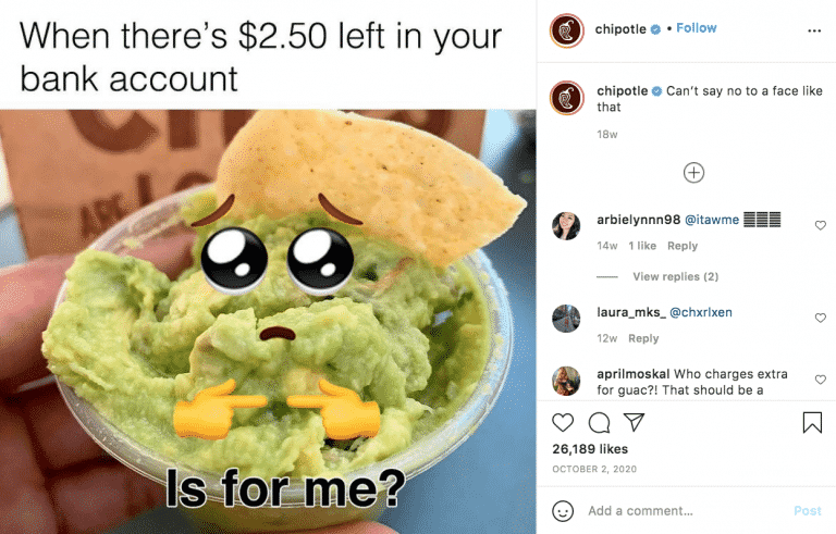 chipotle meme instagram