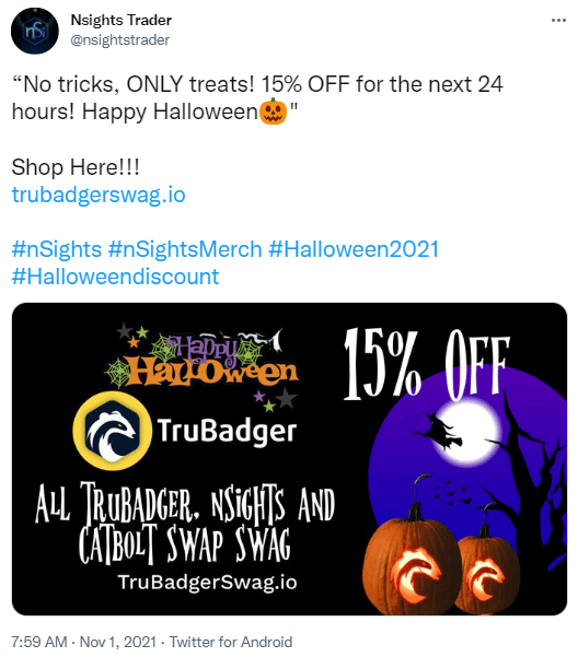 Halloween sale