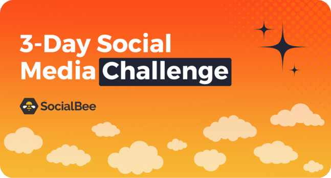 Social media challenge banner