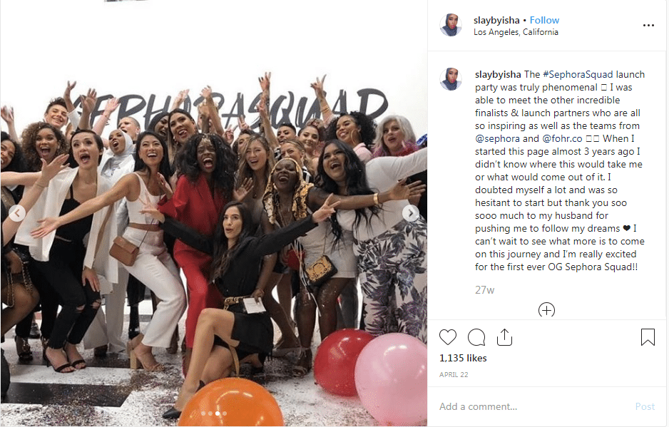 sephora squad influencers