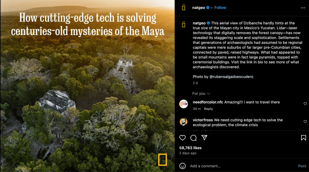 national geographic instagram storytelling