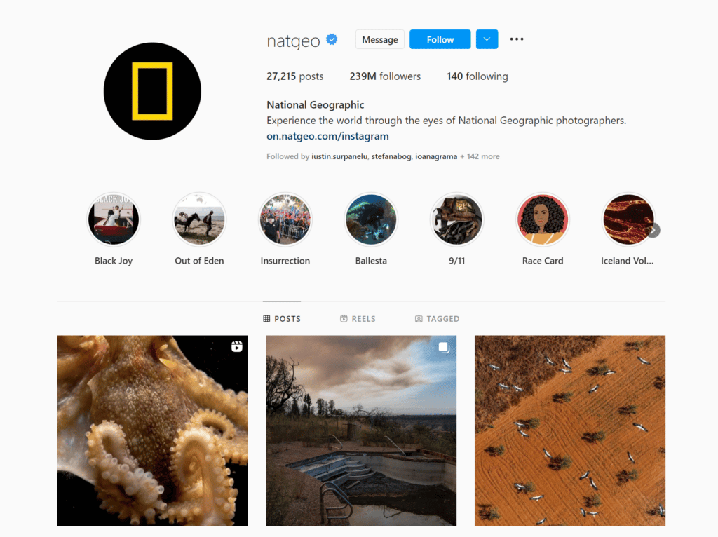 NatGeo Instagram