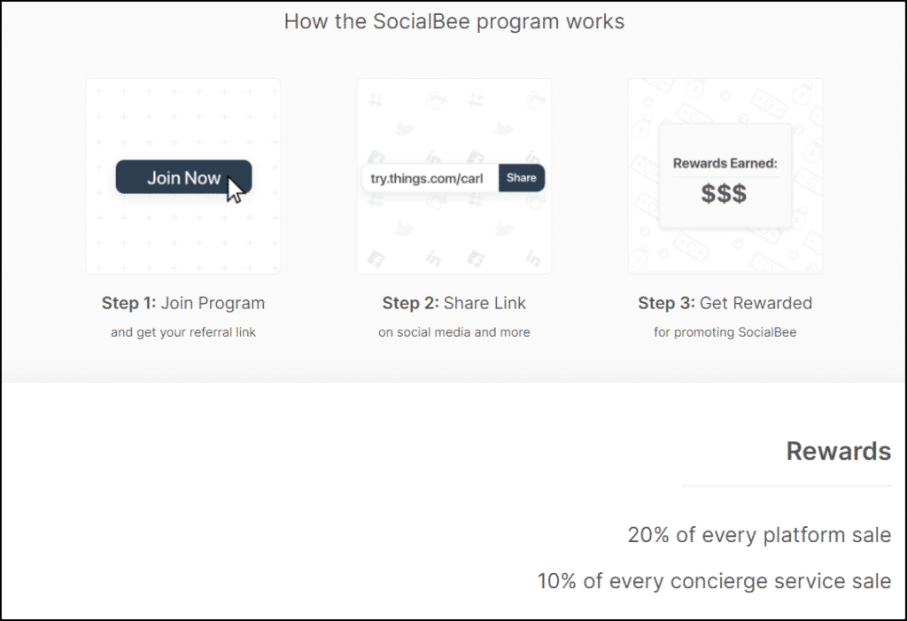 SocialBee affiliate program