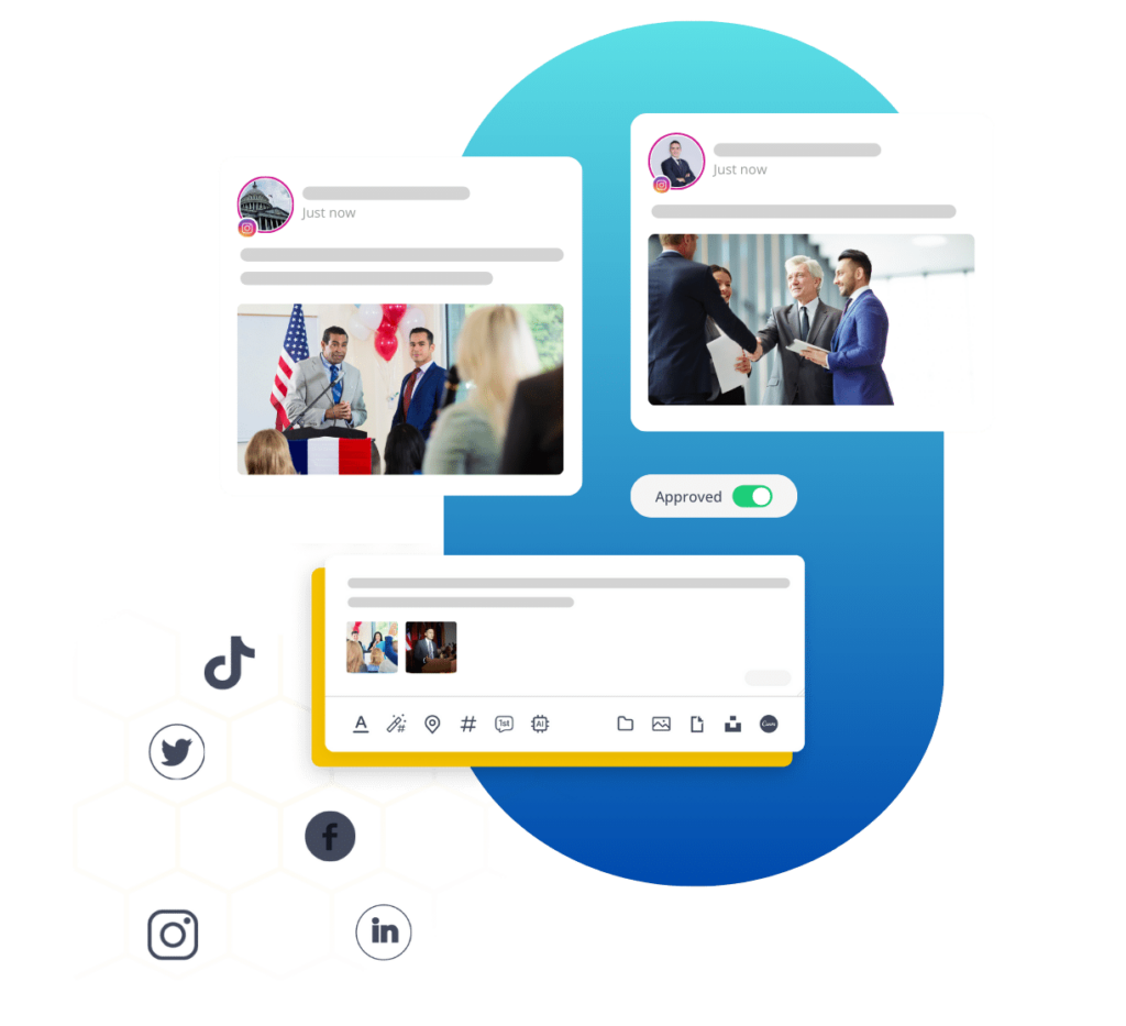 SocialBee for government social media management