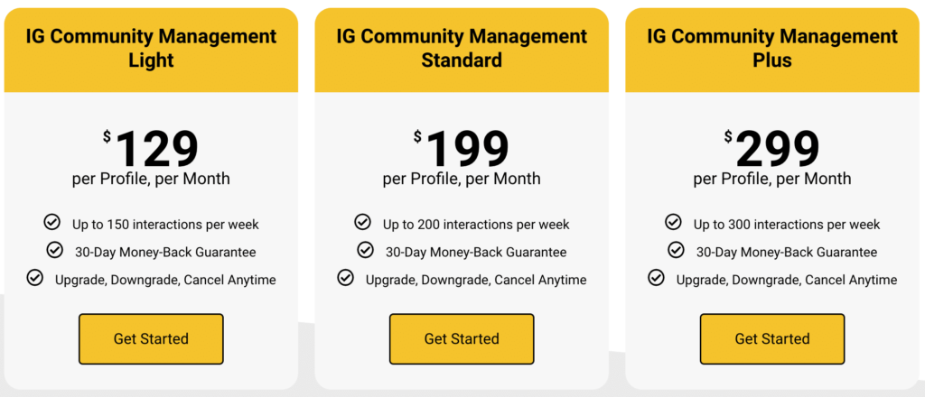 SocialBee's Instagram community management services