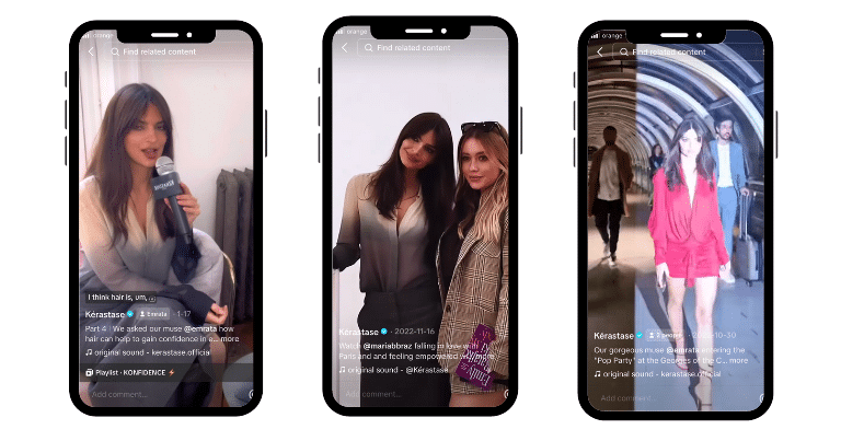 influencer marketing tiktok kerastase