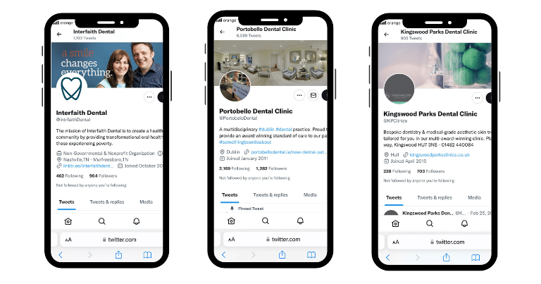 twitter dentists