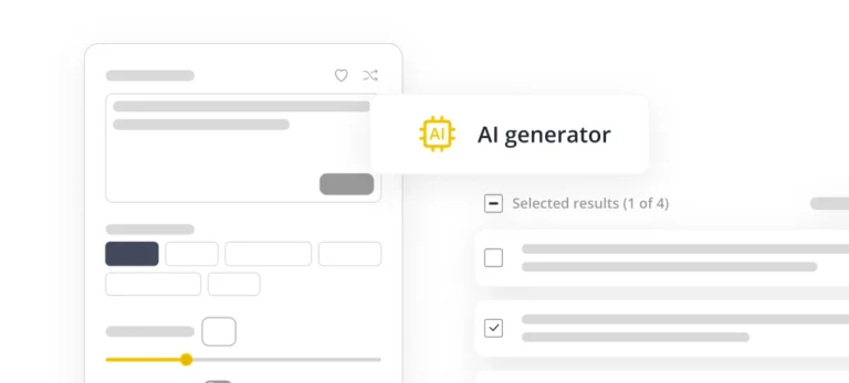 SocialBee AI generator visual